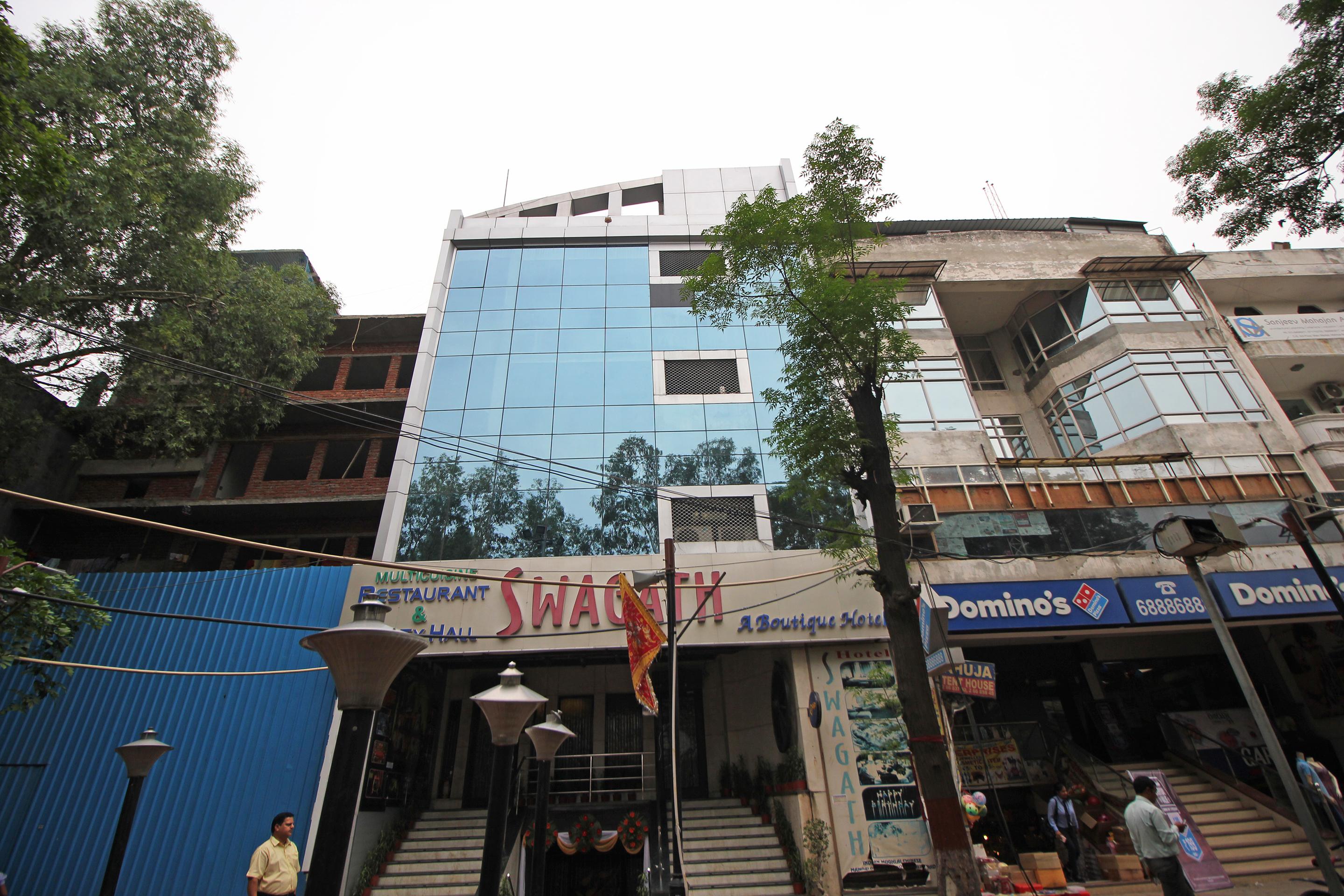 Oyo 5915 Hotel Swagath Нью-Дели Экстерьер фото
